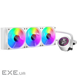 Система водяного охлаждения 1stPlayer TS4-360 White, Intel: 1851/1700/1200/1150/1151/11 (TS4-360-WH)