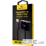 Перехідник Cablexpert DisplayPort to HDMI/VGA (A-DPM-HDMIFVGAF-01)