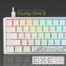 Клавіатура Ducky One 3 SF Cherry MX Red RGB White UA (DKON2167ST-RUAPXPWWWSC1) Ducky One 3 SF Cherry MX Red RGB White UA
