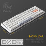 Клавіатура Ducky One 3 SF Cherry MX Red RGB White UA (DKON2167ST-RUAPXPWWWSC1) Ducky One 3 SF Cherry MX Red RGB White UA