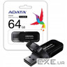 USB накопичувач A-Data 64GB USB 2.0 UV240 Black (AUV240-64G-RBK)