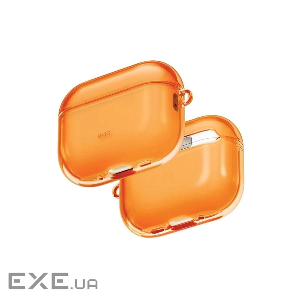 Чохол для навушників Uniq Glase для AirPods Pro 3 Orange (8886463697177)