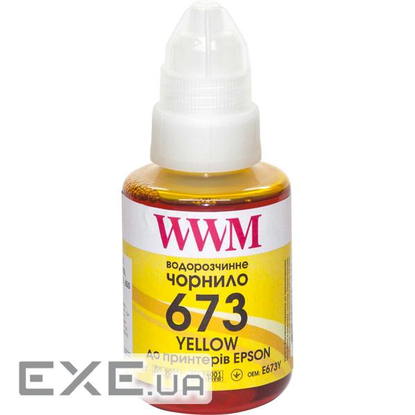 Чорнило WWM Epson L800 140г Yellow (E673Y)