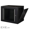 Шафа настінна Hypernet 6U 19" 600x450 ProLine (PL-WMNC-6U-BLACK)