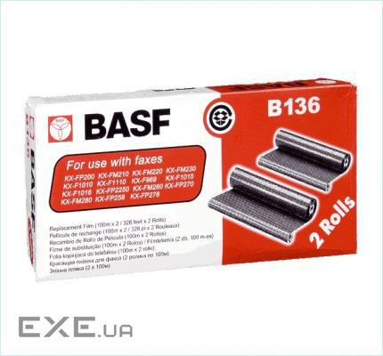 Плівка для факса Panasonic KX-FA136a (KX-F1010/F1110/KX-FP105/200/250) BASF (B-136)