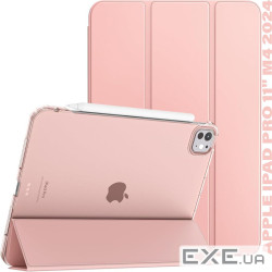 Чeхол-книжка BeCover Tri Fold Hard для Apple iPad Pro 11" M4 2024 Pink (711728)