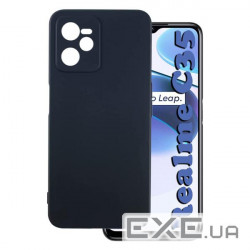Чохол для моб. телефону BeCover Realme C35 Black (708125)