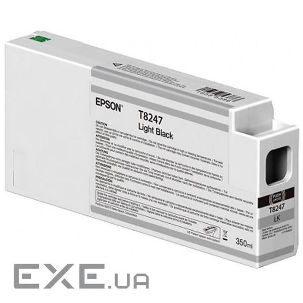 Картридж Epson SureColor SC-P6000/P7000/P8000/P9000 Light Black 350мл C13T824700 (C13T54X700)