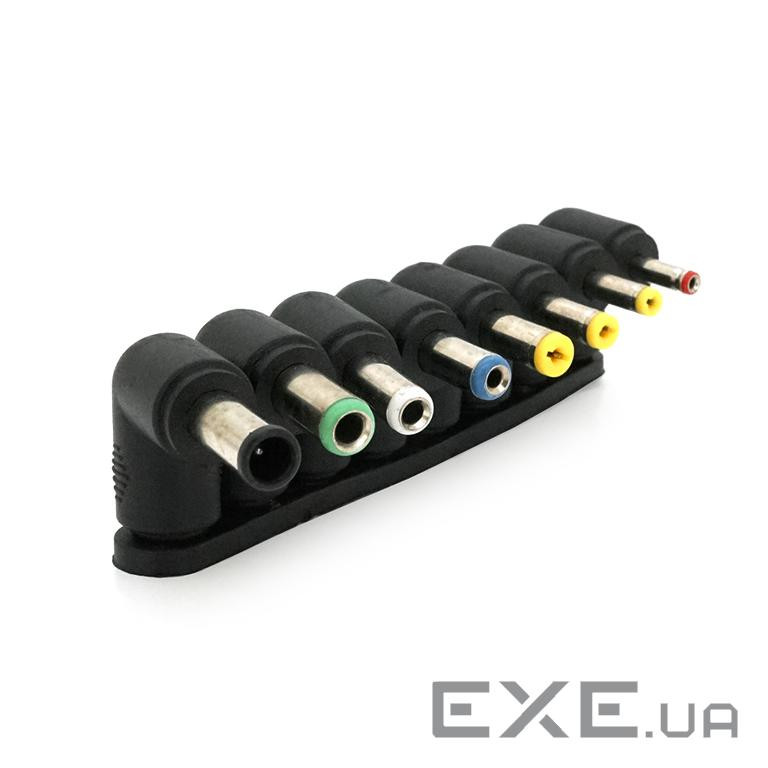 Набір перехідників 8 до 1 під роз&apos,єм 5.5 х 2,1: 3,5х1,35, 4,0 х1,  (YT-AK / 8in1-5.5х2,1-90°)