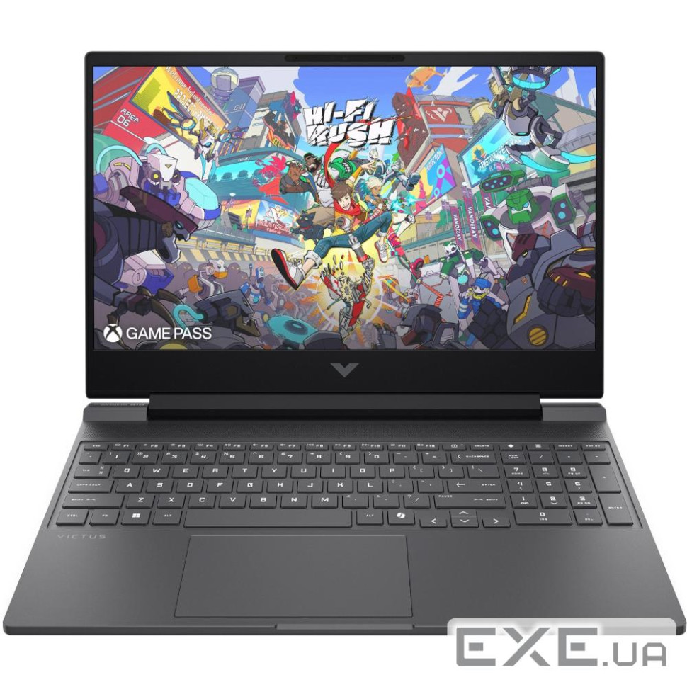ноутбук 15.6FI/i5-13450HX/12/512/RTX 3050 6G/DOS/B L/Mica Silver HP VictusGamingLaptop 15- (D8ZC3EA)