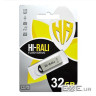 Флешка Hi-Rali 32 GB Fit Series USB 2.0 Silver (HI-32GBFITSL)