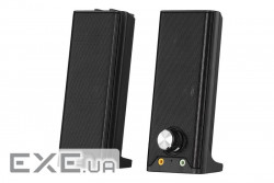 Акустична система 2E PCS203 USB Metal Black (2E-PCS203BK)