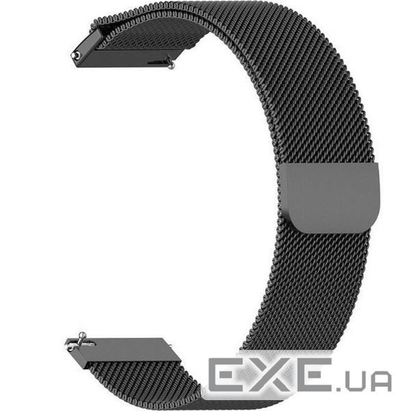 Ремінець BeCover Milanese Style для Amazfit Stratos (22mm)/Stratos 2/2S/3/Amazfit GTR 2/Amaz (707727)