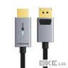 Кабель мультимедійний DisplayPort M to HDMI M 1.8m 4K30Hz Cabletime (CA915323)