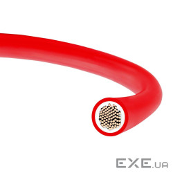 Кабель H1Z2Z2-K 1 x 4 1кВ, червоний (H1Z2Z2-K-1х 4RD) (H1Z2Z2-K-1х4RD)