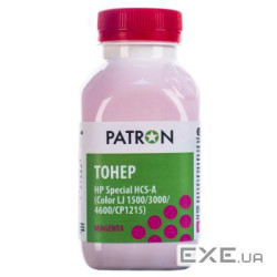 Тонер HP CLJ 1500/3000/4600/CP1215) MAGENTA 100г Patron (HCS-A-M-100)