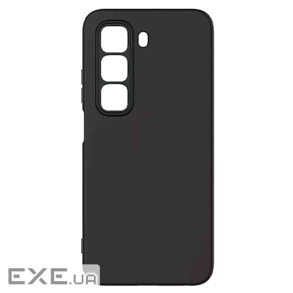 Чохол до мобільного телефона BeCover Silicone Infinix Hot 60i (X6730) Black (714401)