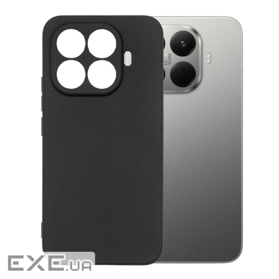 Чохол до мобільного телефона BeCover silicone Xiaomi 15T Pro Black (714861)