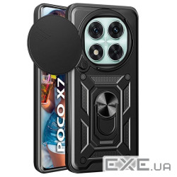 Чeхол-накладка BeCover Military для Poco X7 Black (712873)