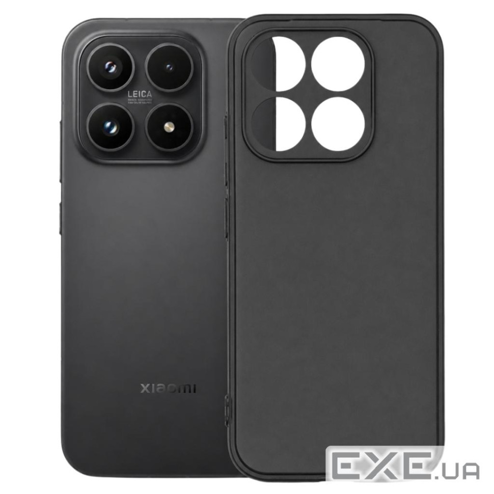Чохол до мобільного телефона BeCover Silicone Xiaomi 17 Black (715693)