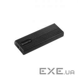 Корпус для M.2 NVME/SATA SSD CHIEFTEC CEB-M2C-TL, aluminium,USB3.0 Type-C, Black, RETAIL