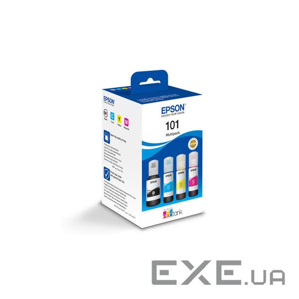 Контейнер з чорнилом Epson 101 Multipack (C,M,Y,Bk) (C13T03V64A)
