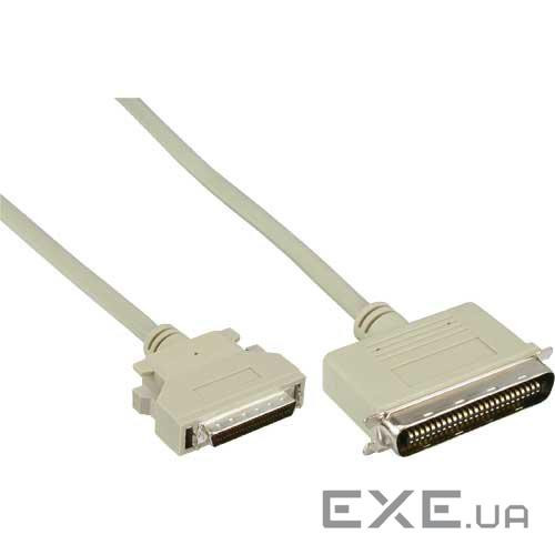 Кабель накопичувача SCSI HD50mini-Centr50M/M D=11mm 1.0m асфальт (11.00.8110-1)