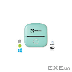 Принтер чеків UKRMARK P02GN Bluetooth, зелений (900943)