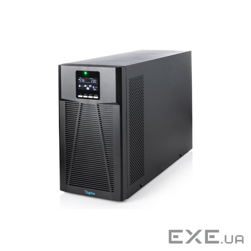 Джерело безперебійного живлення DIGITUS 2000VA/2000W, Tower, LCD, RJ45, RS232, USB, 8xC1 (DN-170131)