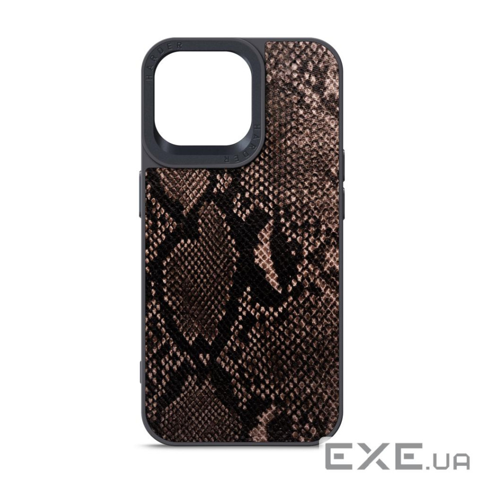 Чохол до мобільного телефона Harder Genuine Snake Apple iPhone 14 Pro Max Black (ARM76792)