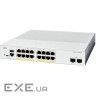 Комутатори Cisco Catalyst 1300 16xGE, PoE, 2x1G SFP (C1300-16P-2G)