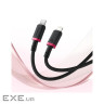 Дата кабель USB-C to Lightning 2.0m 20W red+black Baseus (P10377800U01-03)