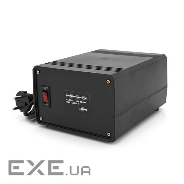 Перетворювач напруги понижуючий MERLION PN-1000, Input 220 V/Output 110V, 1000W, трансформаторний