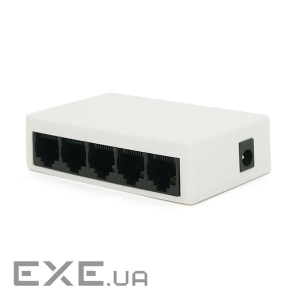Комутатор Merlion MS1005 5 портів Ethernet 10 / 100 Мбіт / сек. DC 5V. Блок живлення 5V у (YT22635) (YT22635)
