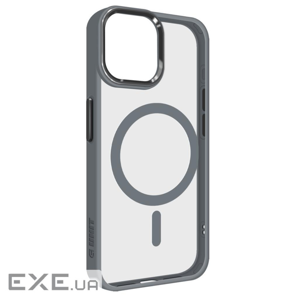 Чохол до мобільного телефона Armorstandart Unit MagSafe Apple iPhone 15 Grey (ARM74876)