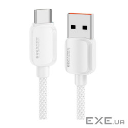 Дата кабель USB 2.0 AM to USB-C 2.0m 100W white Essager (EXC7A-WLA02-P)