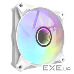 Вентилятор DARKFLASH INF8 6pin 120mm ARGB PWM Білий Bulk, (INF8 White Bulk) Bulk, (INF8 White Bulk)