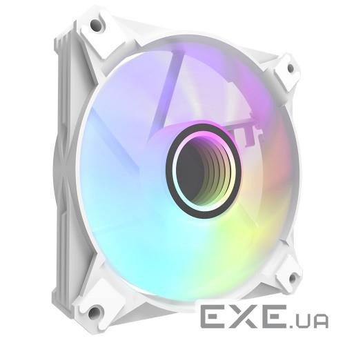 Вентилятор DARKFLASH INF8 6pin 120mm ARGB PWM Білий Bulk, (INF8 White Bulk) Bulk, (INF8 White Bulk)