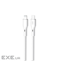 Кабель XO USB Type-C - Lightning (M/M), 3А, 27W, 1 м, White (NB-Q231A-CI.white)