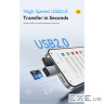 Зчитувач флеш-карт Essager USB-C + USB-A to Micro SD black (EDKTF-QW0G-P)