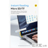 Зчитувач флеш-карт Essager USB-C + USB-A to Micro SD black (EDKTF-QW0G-P)