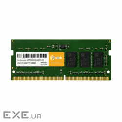 модуль пам"яті 16Gb DDR5 4800MHz sodimm ATRIA UAT54800CL46SK1/16