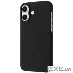 Чохол Proove Carbon Slim with Magnetic Ring iPhone 16 Plus black (PCCSIP16PL02)
