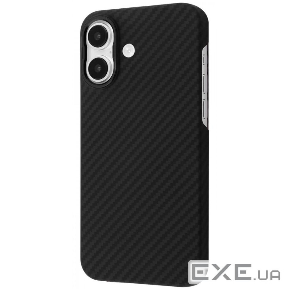 Чохол Proove Carbon Slim with Magnetic Ring iPhone 16 Plus black (PCCSIP16PL02)