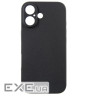 Чохол-накладка Dengos Carbon для Apple iPhone 16 Plus Black (DG-TPU-CRBN-210)