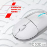 CANYON mouse OnClick 24 BT/ Wireless Transparent/Blue (CNS-CMSW24BL)