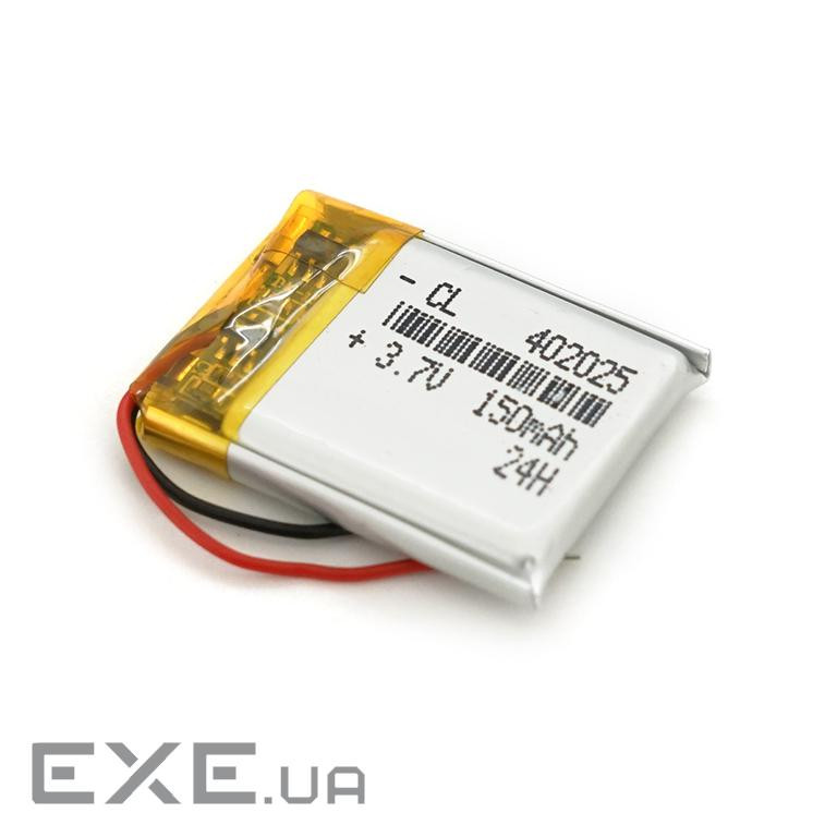 Літій-полімерний акумулятор 4*20*25mm (Li-ion 3.7В 180мА&middot,ч) (402025) ) (402025)