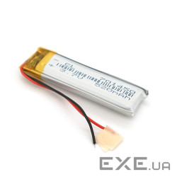 Літій-полімерний акумулятор 7*14*50mm (Li-ion 3.7В 520мА&middot,ч) (701450) ) (701450)