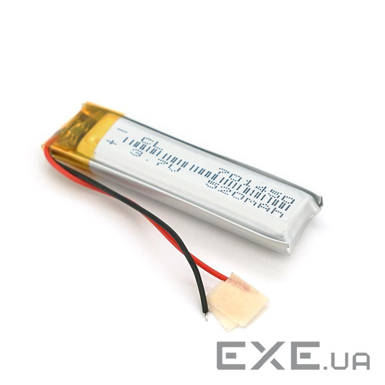 Літій-полімерний акумулятор 7*14*50mm (Li-ion 3.7В 520мА&middot,ч) (701450) ) (701450)