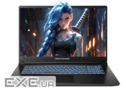 Ноутбук (портативний компютер) CI5-13420H 17" 32GB/1TB RG5050-17UA34 DREAM MACHINES